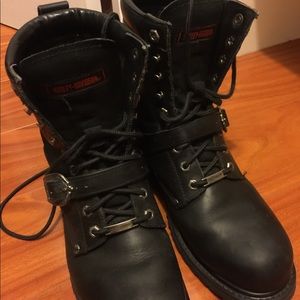 Hairley Davidson leather boots